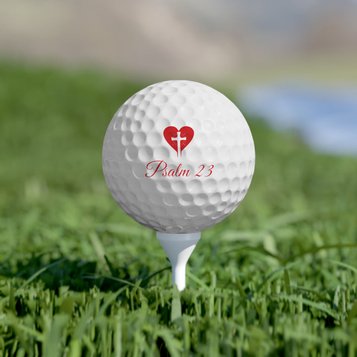 Golf Balls, 6pcs Psalm 23