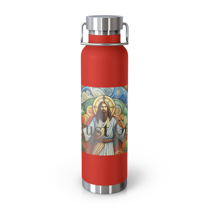 Copper Vacuum Insulated Bottle, 22oz Trust God