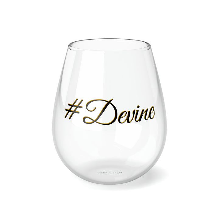 Stemless Wine Glass, 11.75oz #Devine