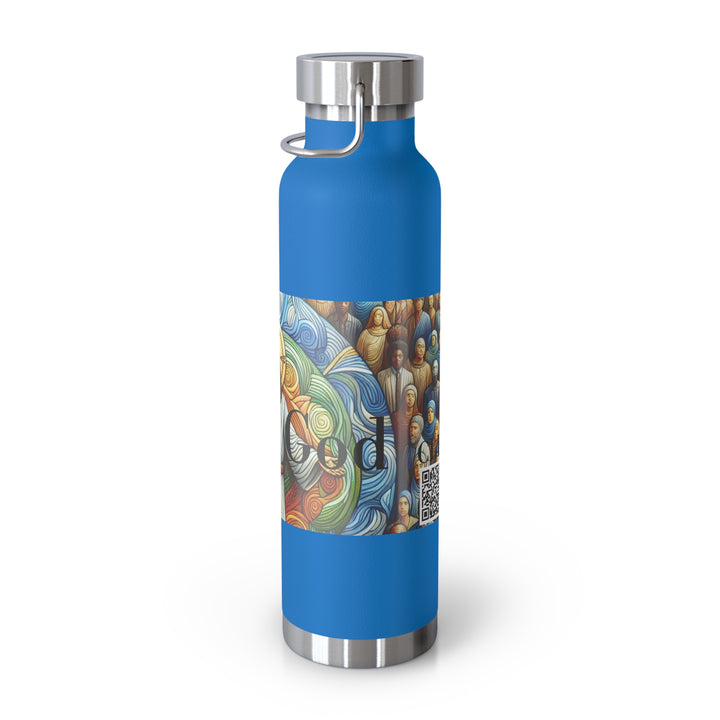 Copper Vacuum Insulated Bottle, 22oz Trust God