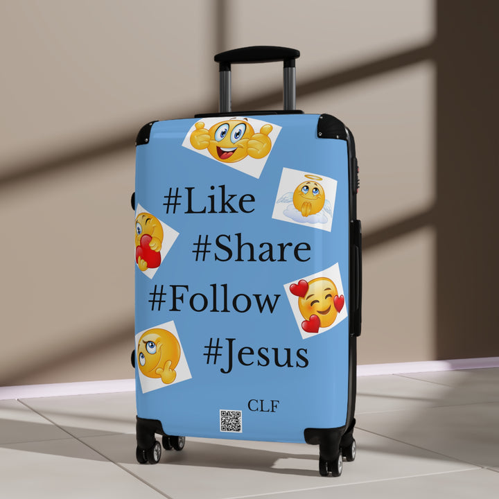 Suitcase #Like #Share #Follow #Jesus