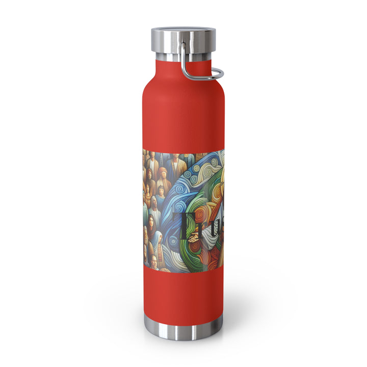 Copper Vacuum Insulated Bottle, 22oz Trust God