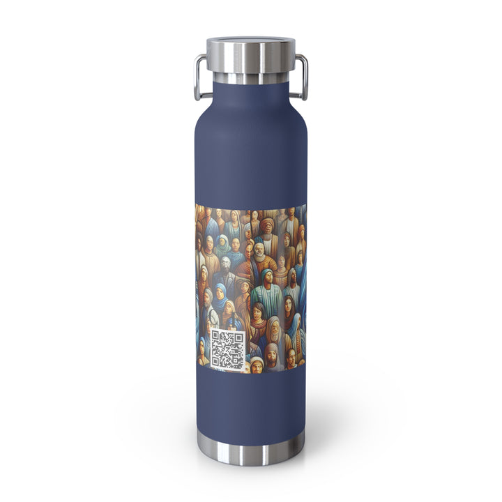 Copper Vacuum Insulated Bottle, 22oz Trust God