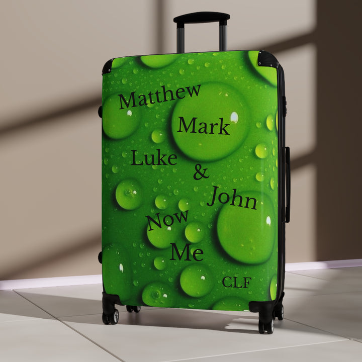 Suitcase Matthew Mark Luke John Now Me