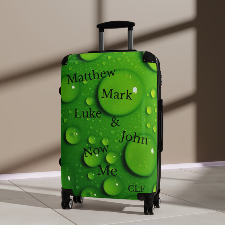 Suitcase Matthew Mark Luke John Now Me