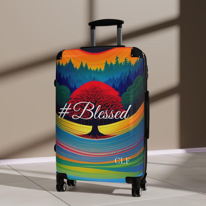 Suitcase #Blessed