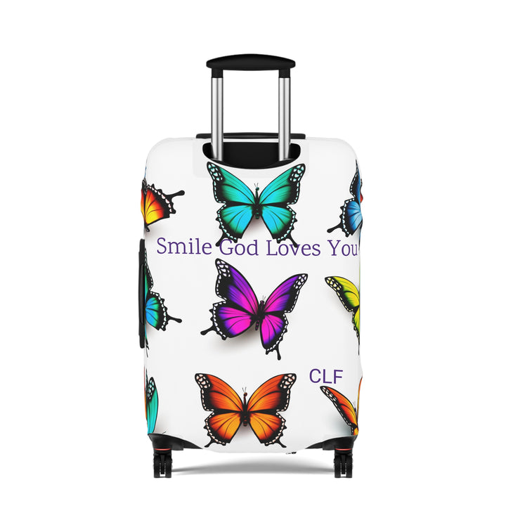 Luggage Cover Smile God Loves You