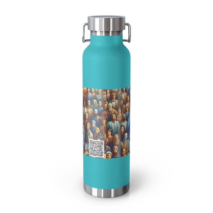 Copper Vacuum Insulated Bottle, 22oz Trust God