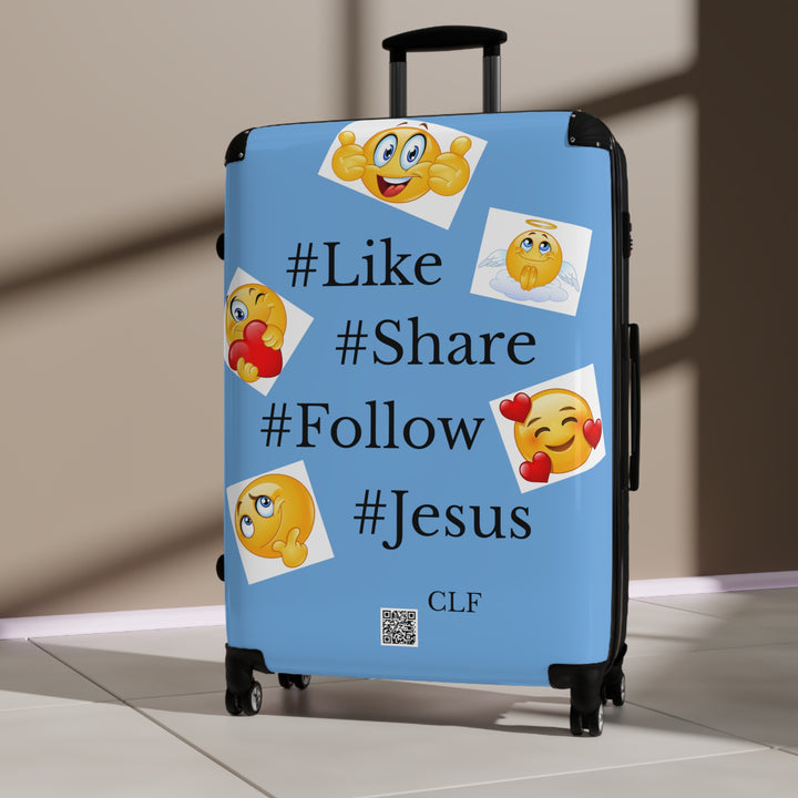 Suitcase #Like #Share #Follow #Jesus