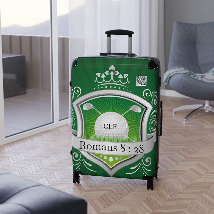 Suitcase Romans 8:28 Golf