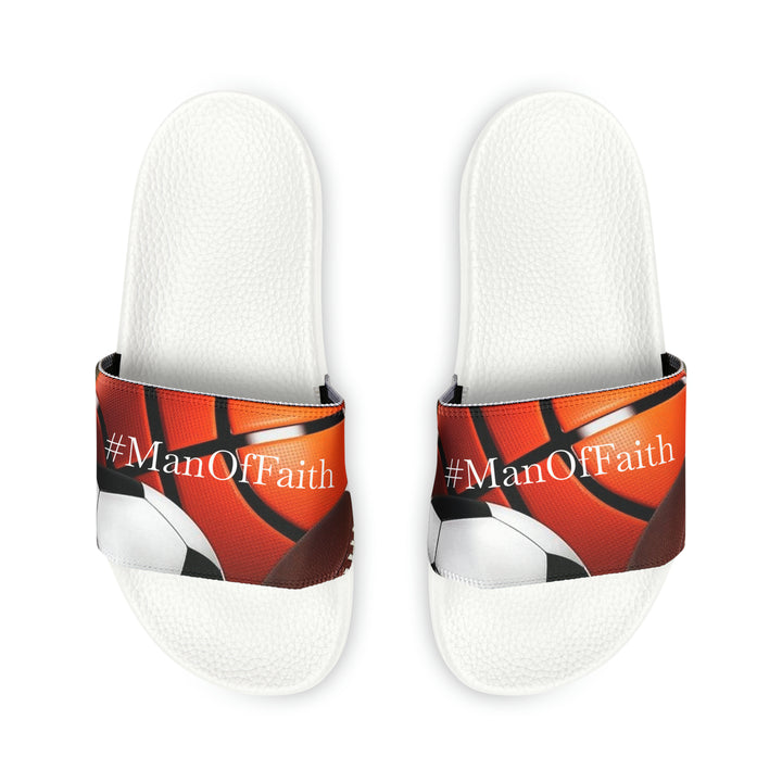 Men's Slide Sandals #manOfFaith