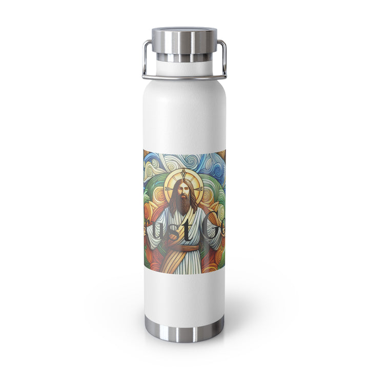 Copper Vacuum Insulated Bottle, 22oz Trust God