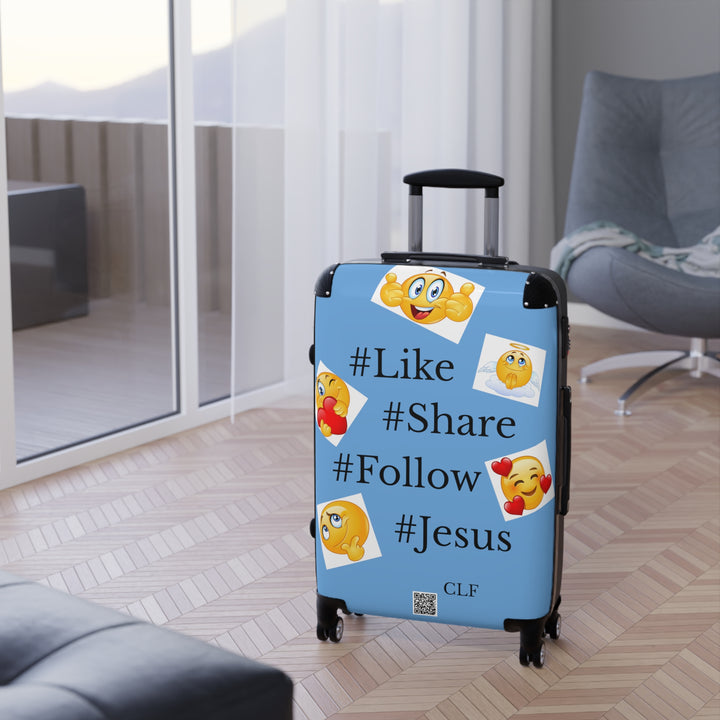 Suitcase #Like #Share #Follow #Jesus