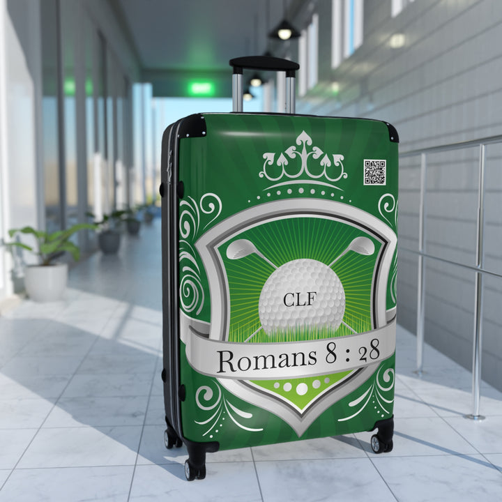 Suitcase Romans 8:28 Golf