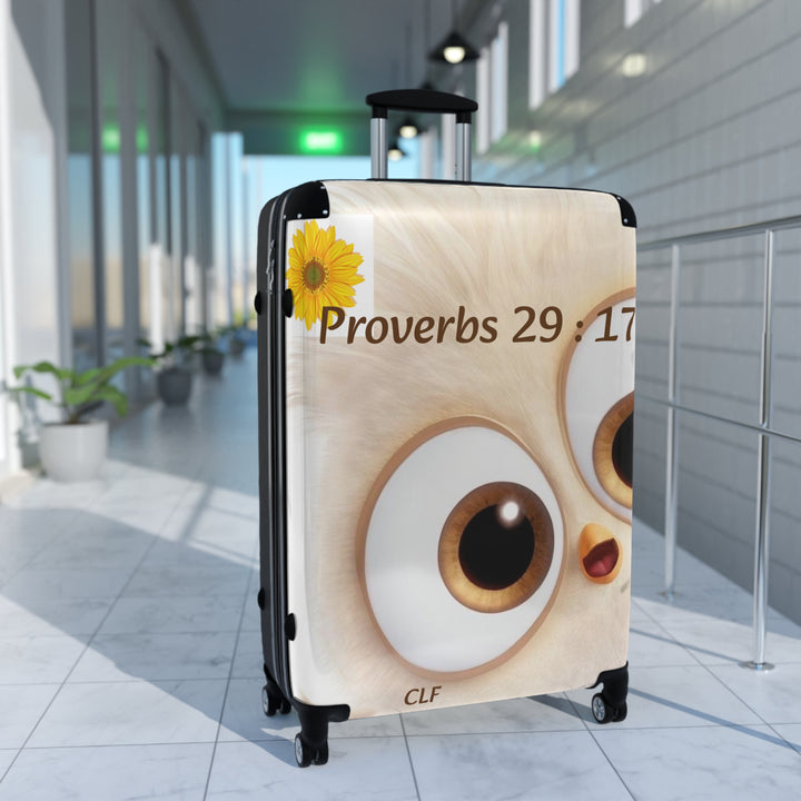 Suitcase Luggage For Kids Proverbs 29:17