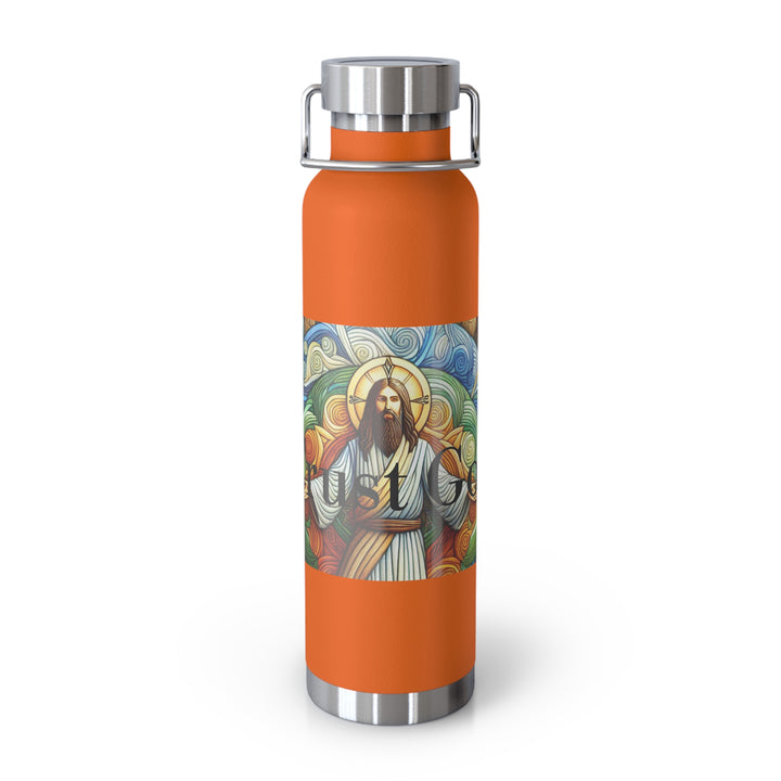 Copper Vacuum Insulated Bottle, 22oz Trust God