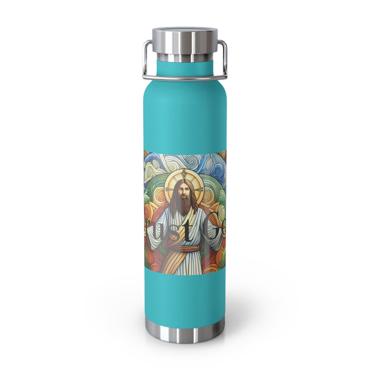 Copper Vacuum Insulated Bottle, 22oz Trust God