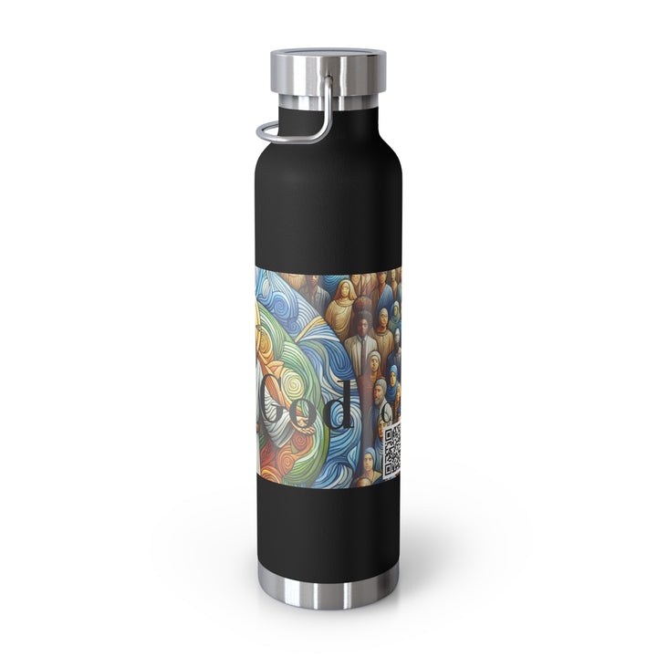 Copper Vacuum Insulated Bottle, 22oz Trust God