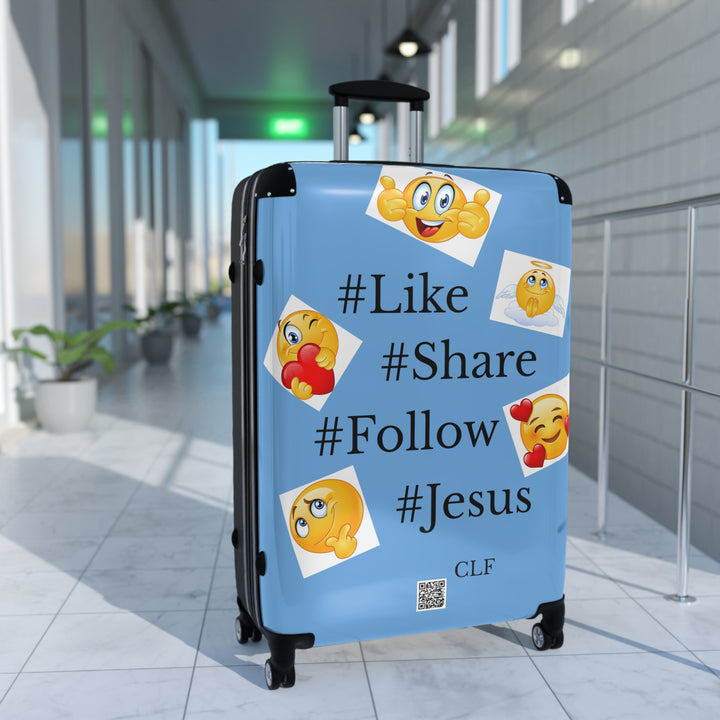 Suitcase #Like #Share #Follow #Jesus