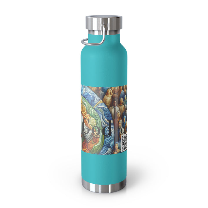 Copper Vacuum Insulated Bottle, 22oz Trust God