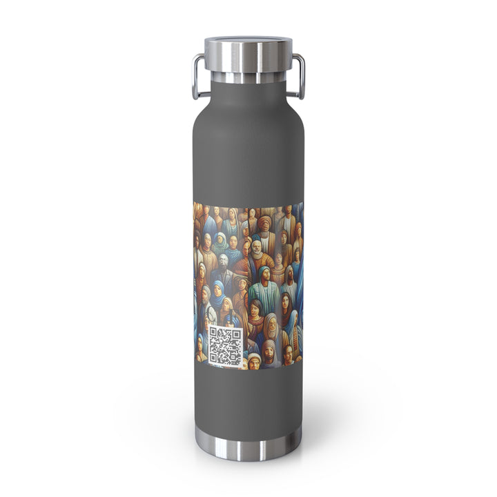 Copper Vacuum Insulated Bottle, 22oz Trust God