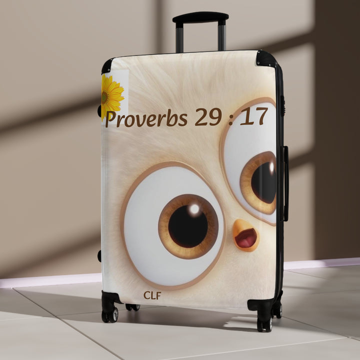 Suitcase Luggage For Kids Proverbs 29:17