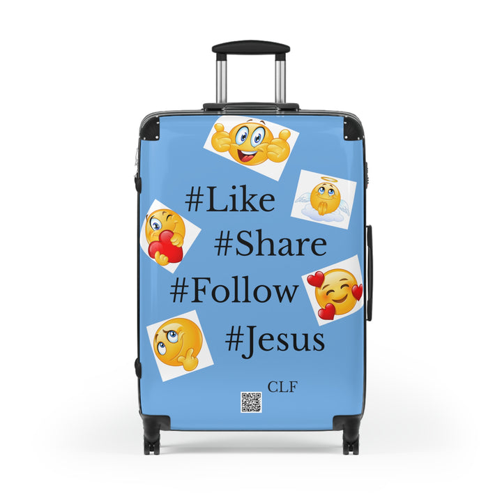 Suitcase #Like #Share #Follow #Jesus