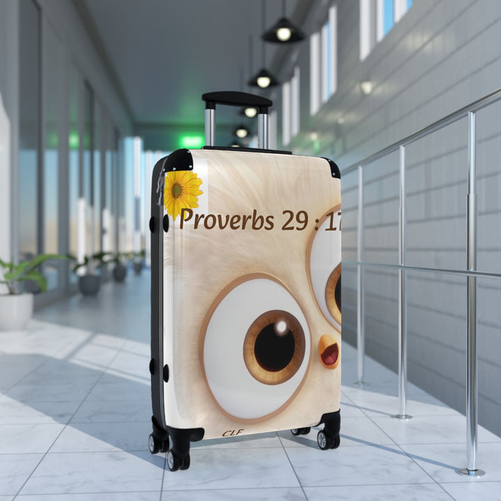 Suitcase Luggage For Kids Proverbs 29:17