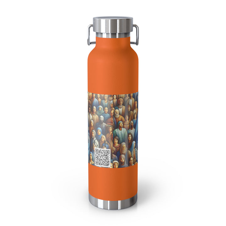 Copper Vacuum Insulated Bottle, 22oz Trust God