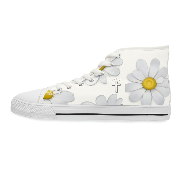 Women's High Top Sneakers Deuteronomy 11:24