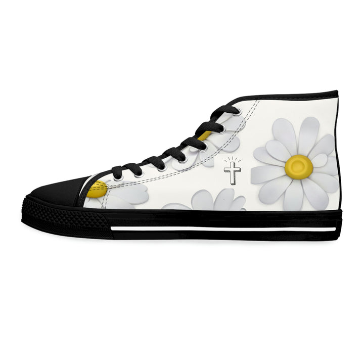 Women's High Top Sneakers Deuteronomy 11:24